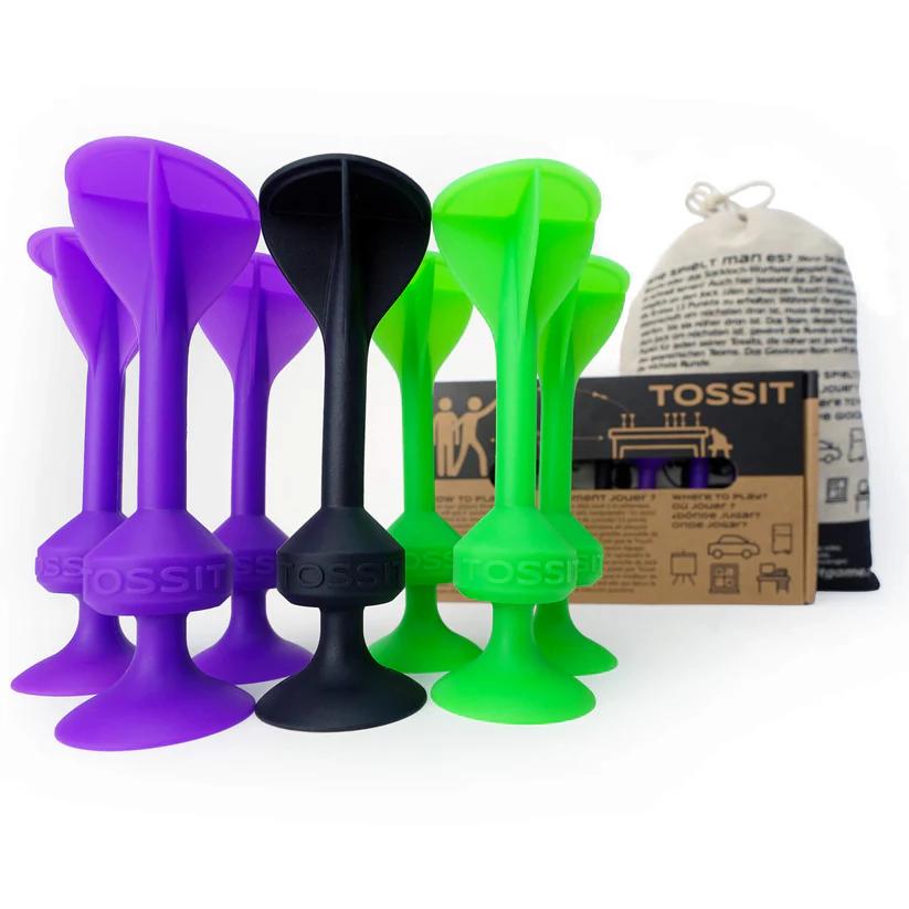 TOSSIT Spiel Original Starter Pack - lila+grün