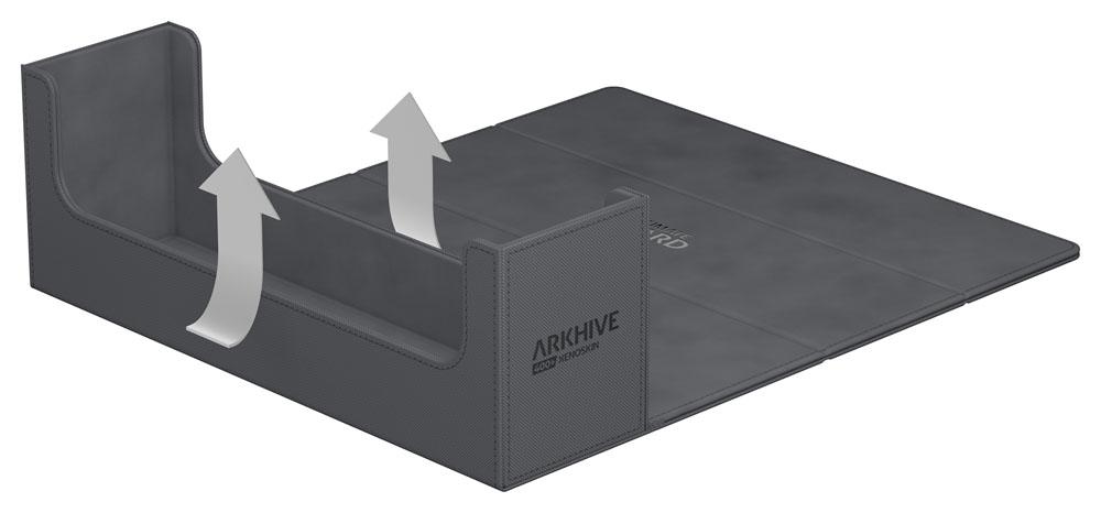 Ultimate Guard Arkhive 400+ XenoSkin Monocolor Grey Ultimate Guard Arkhive 400+ XenoSkin Monocolor Grey