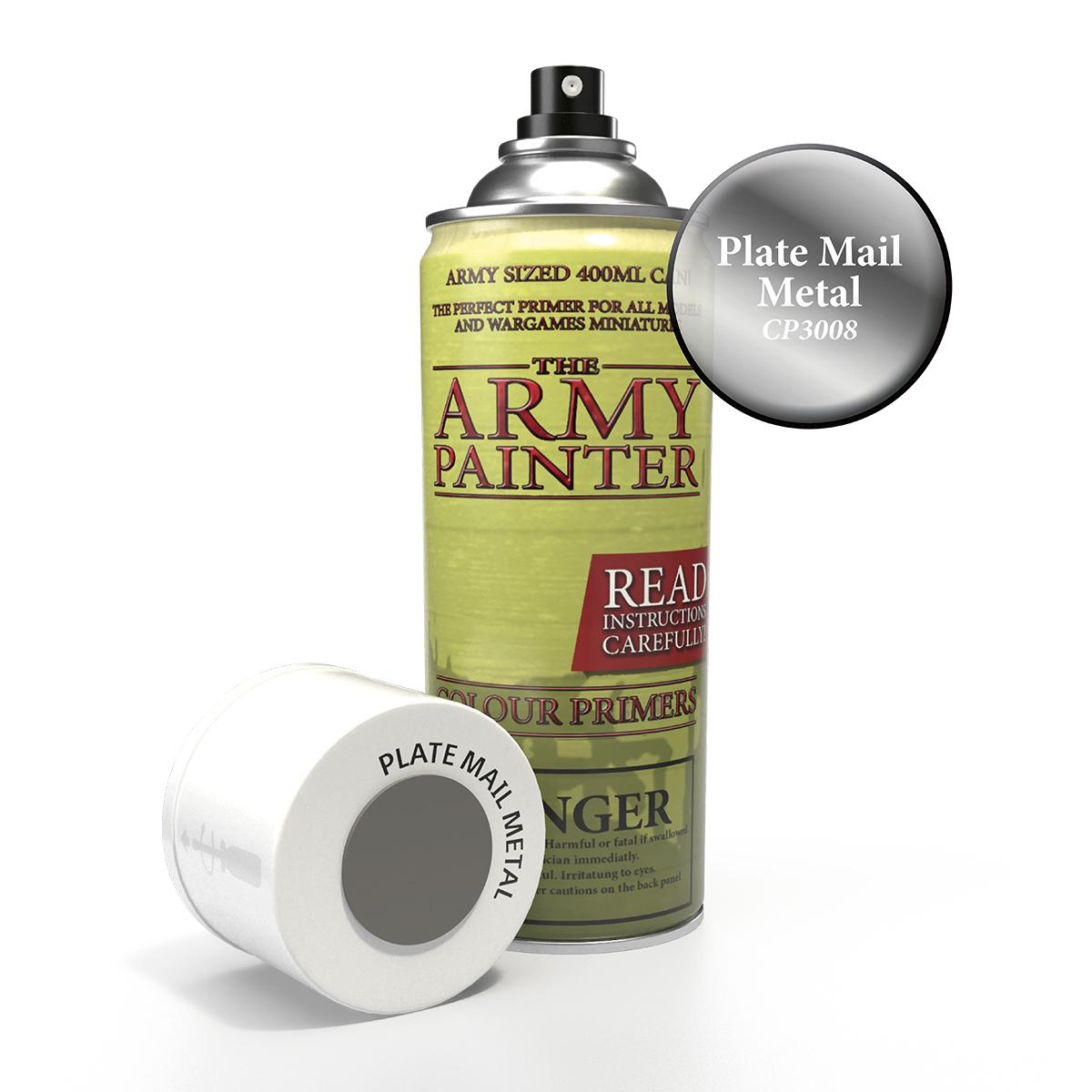 Army Painter: Primer Plate Mail Metal