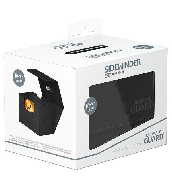 Ultimate Guard Sidewinder 80+ XenoSkin Monocolor Black Ultimate Guard Sidewinder 80+ XenoSkin Monocolor Black