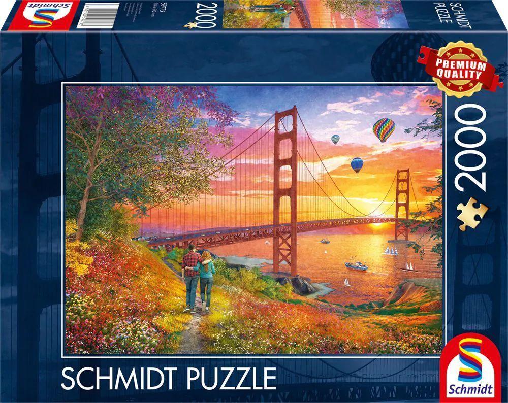 Spaziergang zur Golden Gate Bridge, 2.000 Teile Puzzle