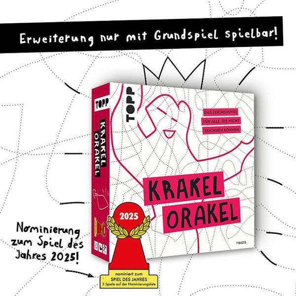 Krakel-Orakel Ü18-Erweiterung  Heiße Orakelkarten, neue Krakelstifte