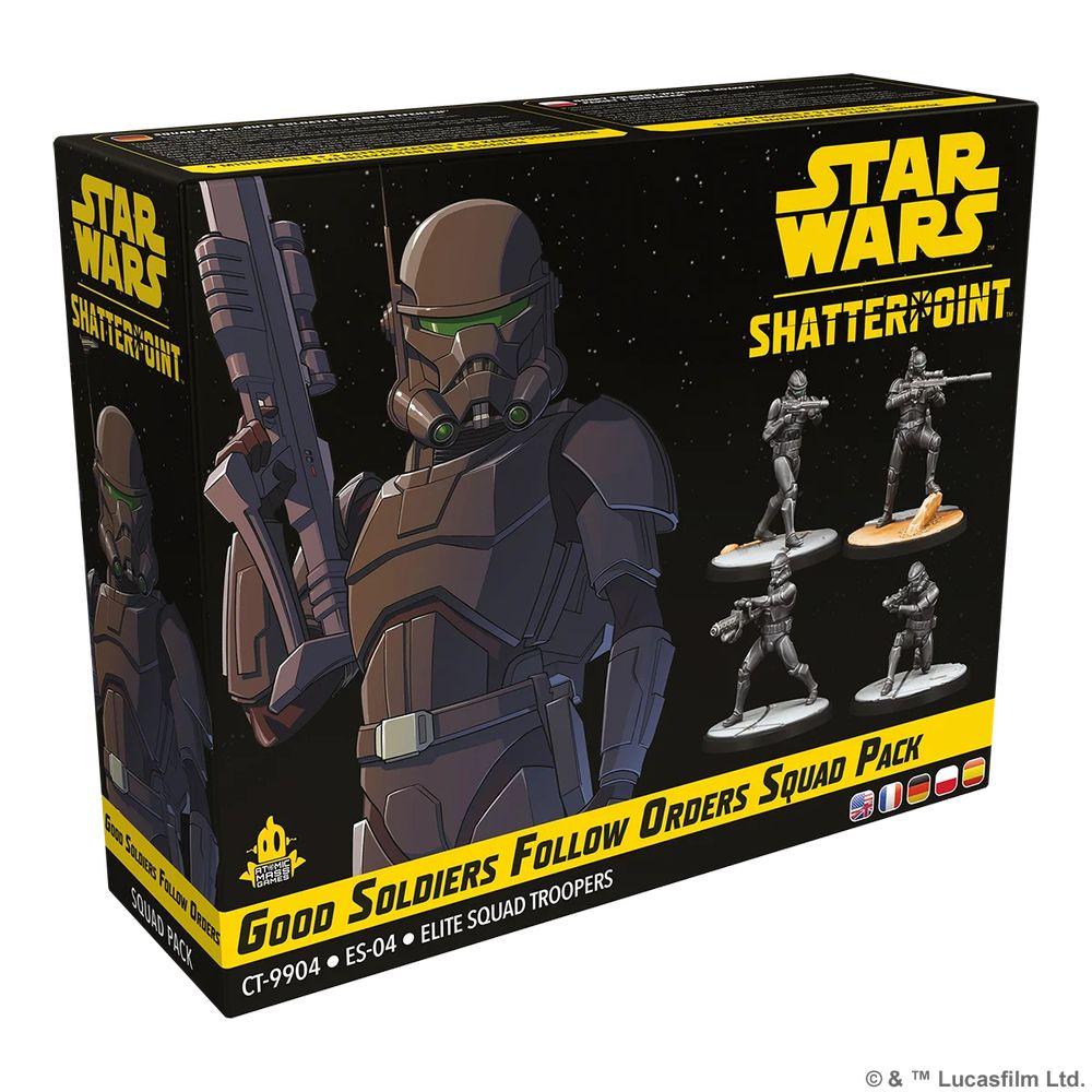 Star Wars: Shatterpoint - Good Soldiers Follow Orders Squad Pack (Gute Soldaten folgen Befehlen) Star Wars: Shatterpoint - Good Soldiers Follow Orders Squad Pack (Gute Soldaten folgen Befehlen)