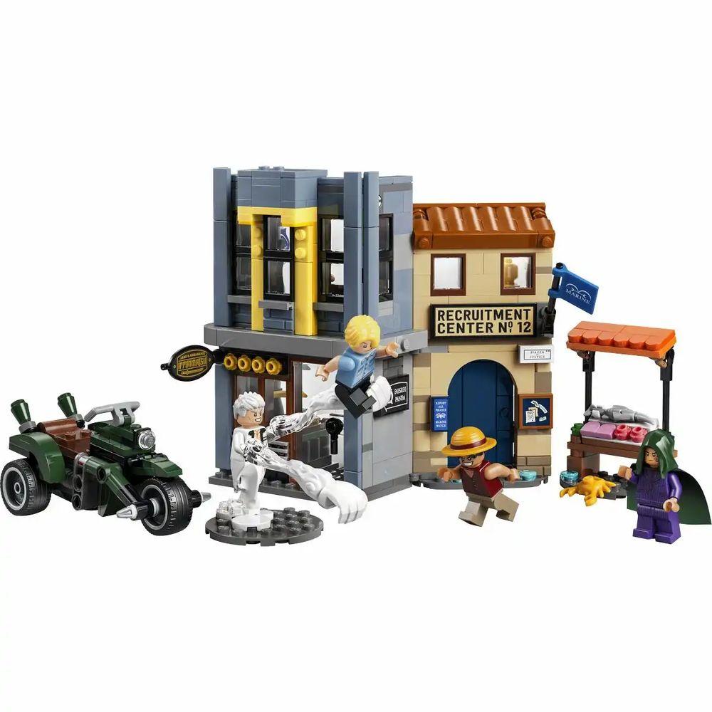 LEGO One Piece Showdown mit Kapitän Smoker