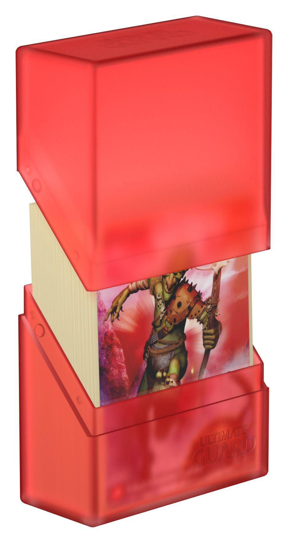 Ultimate Guard Boulder Deck Case 40+ Standardgröße Ruby Ultimate Guard Boulder Deck Case 40+ Standardgröße Ruby