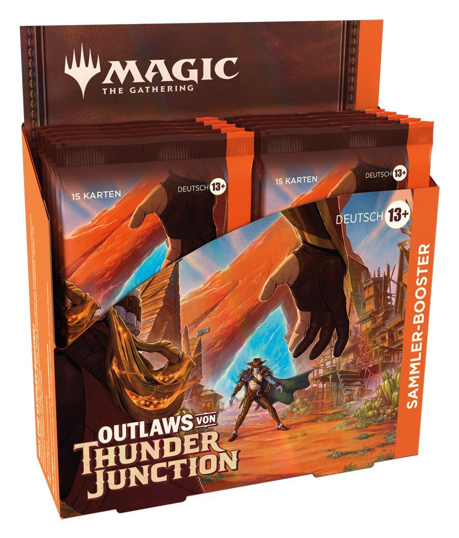 Magic: Outlaws von Thunder Junction Sammler-Booster Display (12)