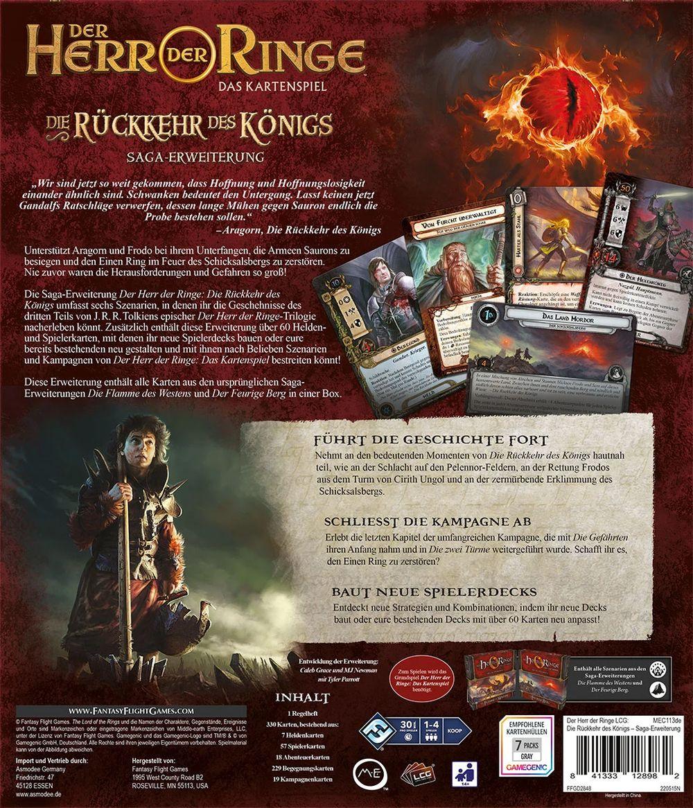 Der Herr der Ringe Das Kartenspiel - Die Rückkehr des Königs Der Herr der Ringe Das Kartenspiel - Die Rückkehr des Königs