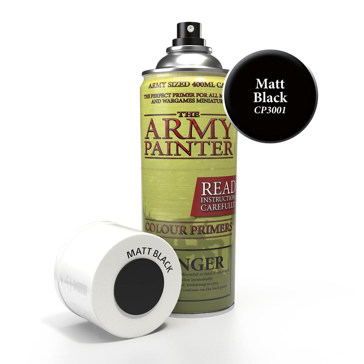 Army Painter: Base Primer Matt Black