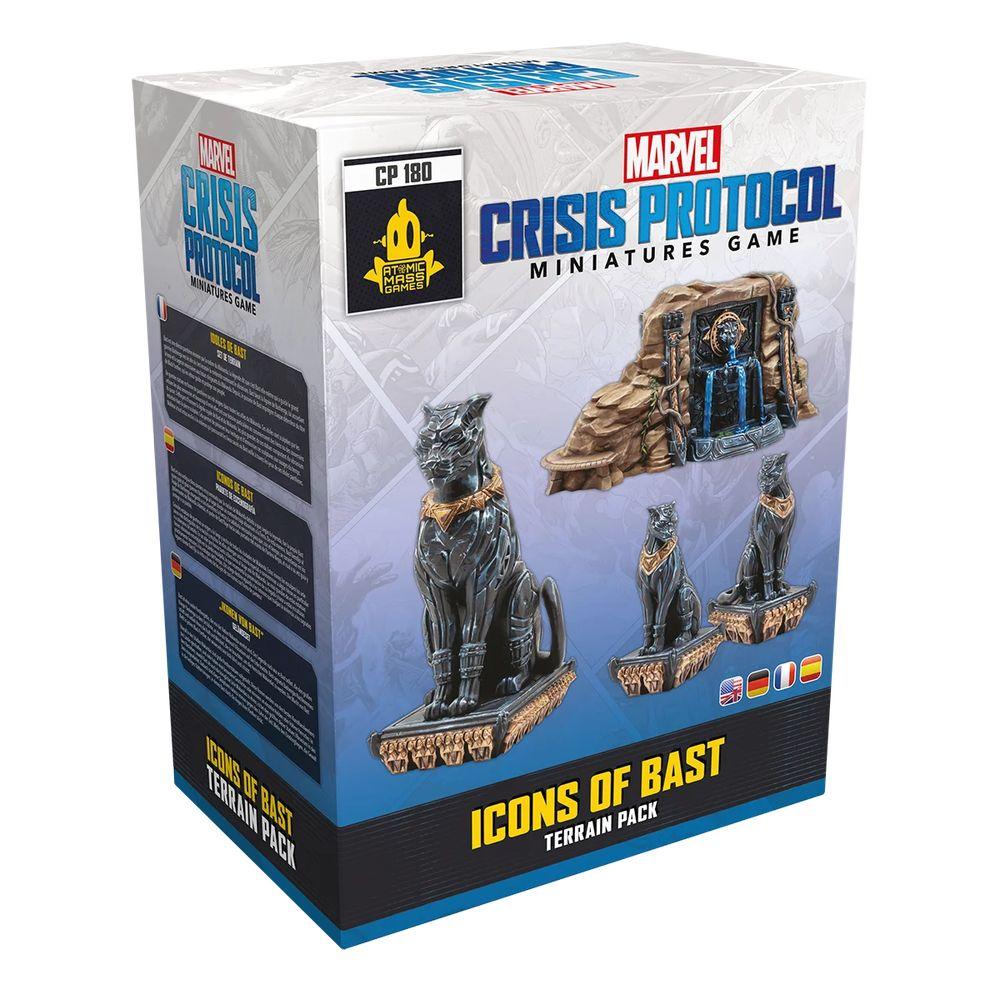 Marvel: Crisis Protocol - Icons of Bast Terrain Pack (Geländeset "Ikonen von Bast")