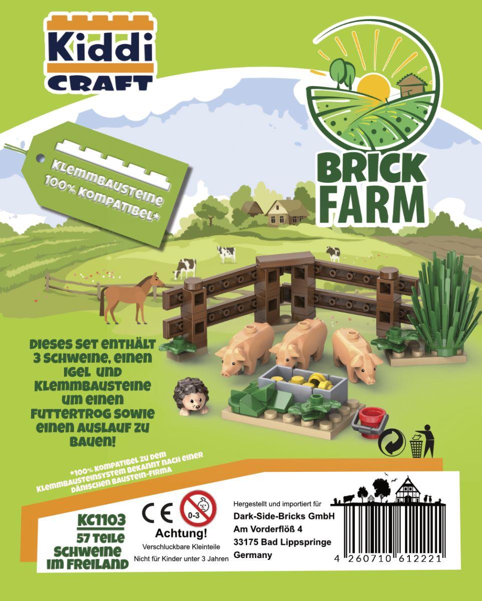 Schweine im Freiland - 57 pcs