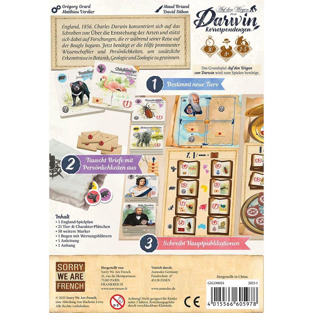 Auf den Wegen von Darwin  Korrespondenzen