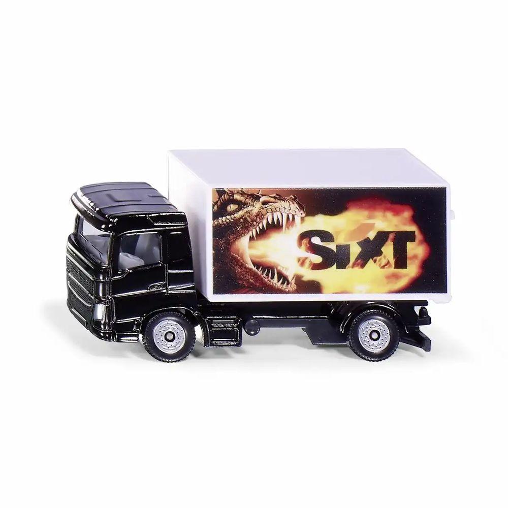 siku LKW Sixt mit Aufbau schwarz
