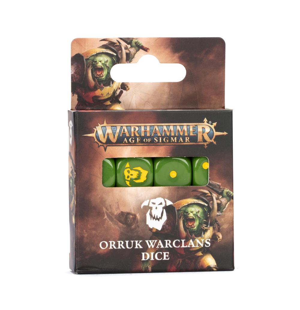 Age Of Sigmar: Orruk Warclans Dice Age Of Sigmar: Orruk Warclans Dice
