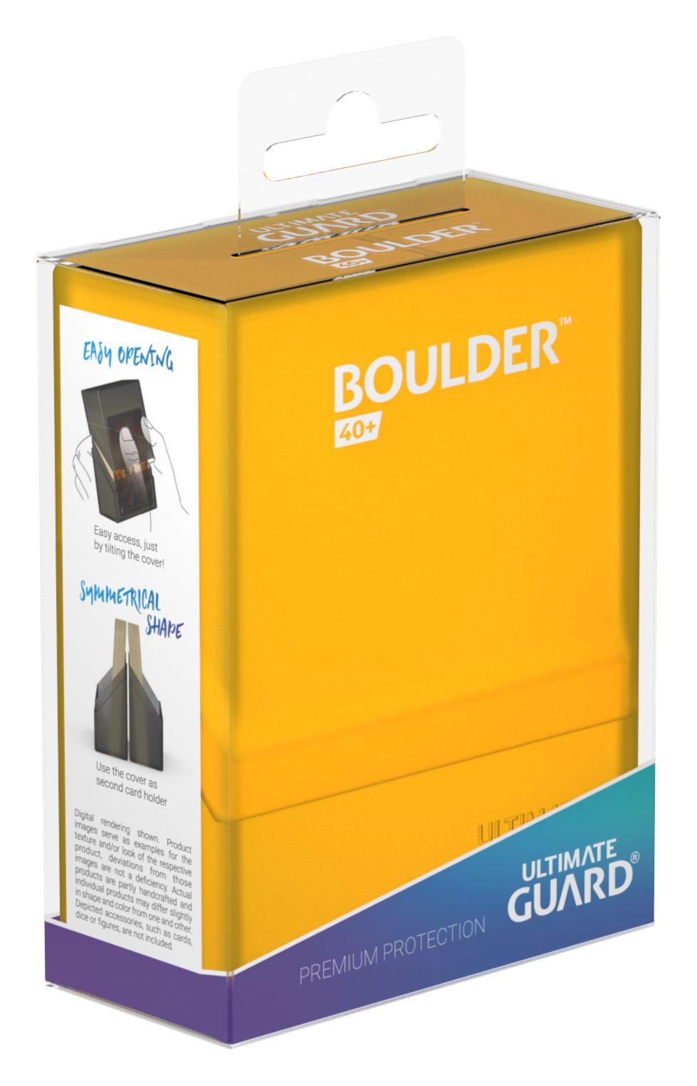 Ultimate Guard Boulder Deck Case 40+ Standardgröße Amber