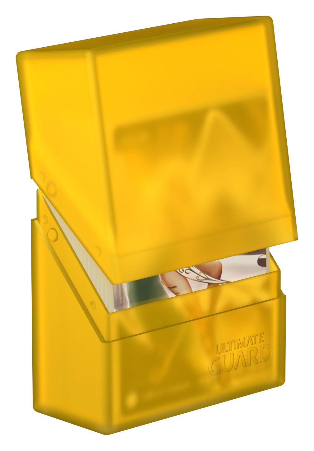 Ultimate Guard Boulder Deck Case 40+ Standardgröße Amber Ultimate Guard Boulder Deck Case 40+ Standardgröße Amber