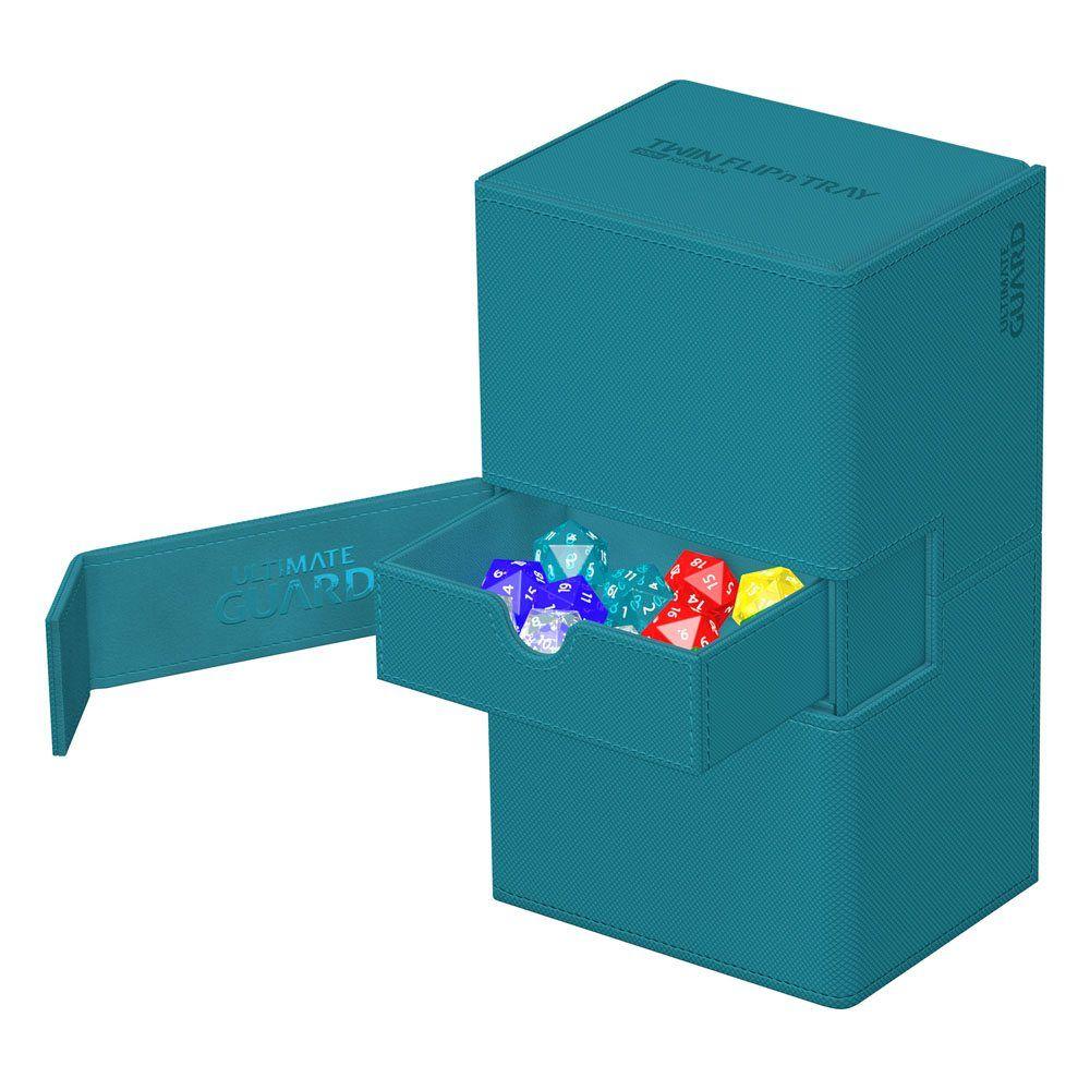 Ultimate Guard Twin Flip'n'Tray 200+ XenoSkin Monocolor Petrolblau Ultimate Guard Twin Flip'n'Tray 200+ XenoSkin Monocolor Petrolblau