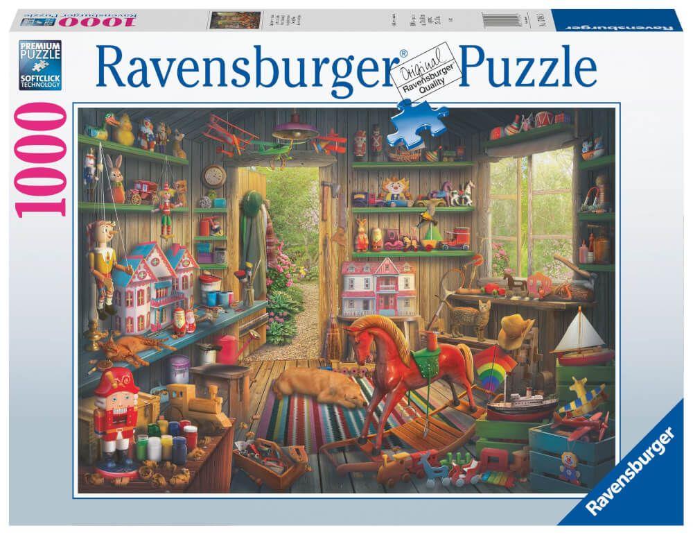 Puzzle 1000 Teile - Spielzeug von damals