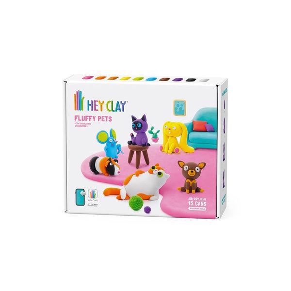 Hey Clay: Flauschige Haustiere aus Knetmasse (15er-Pack)