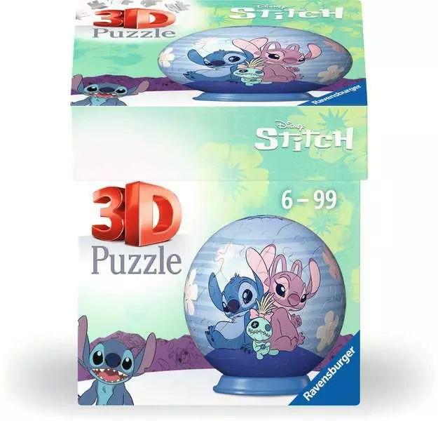 3D Puzzle Ball Disney Stitch & Angel