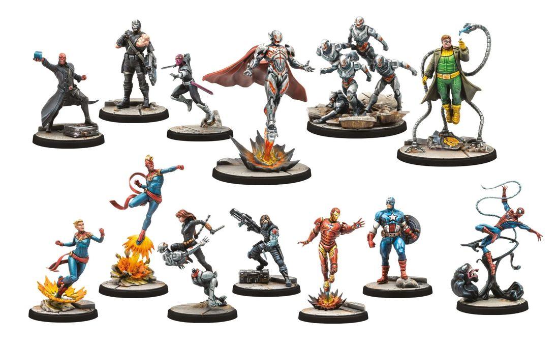 Marvel: Crisis Protocol Grundspiel - Die Mächtigsten der Welt Marvel: Crisis Protocol Grundspiel - Die Mächtigsten der Welt