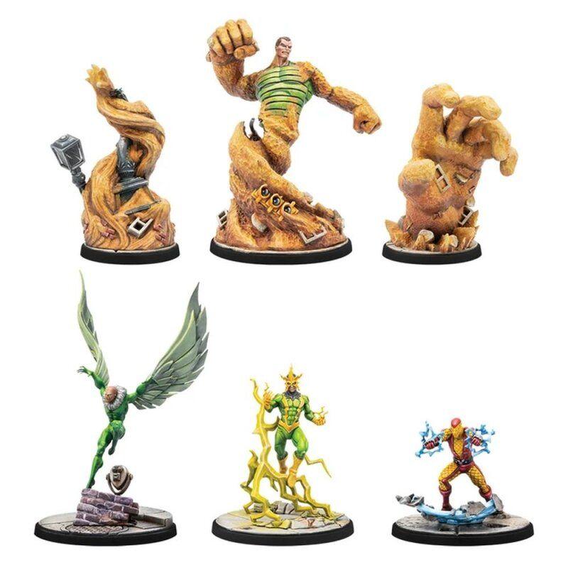 Marvel: Crisis Protocol - Electro, Sandman, Shocker & Vulture Marvel: Crisis Protocol - Electro, Sandman, Shocker & Vulture