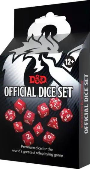 Dungeons & Dragons RPG - Official Dice Set Dungeons & Dragons RPG - Official Dice Set