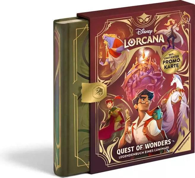Disney Lorcana - Quest of Wonders. Legendenbuch eines Luminari