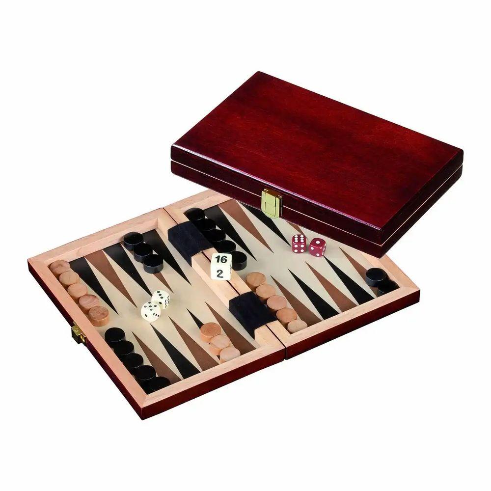 Backgammon Saloniki Mini 20x13x3cm