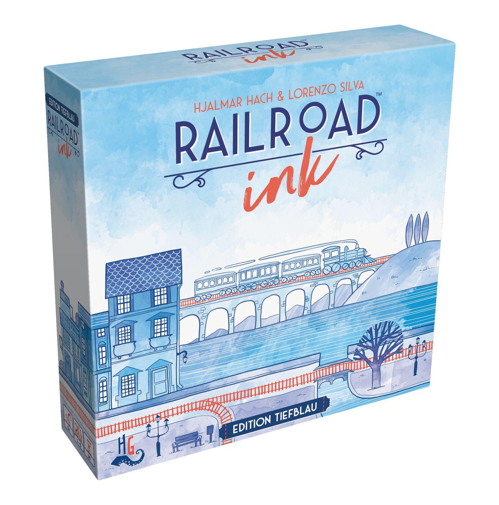 Railroad Ink: Edition Tiefblau