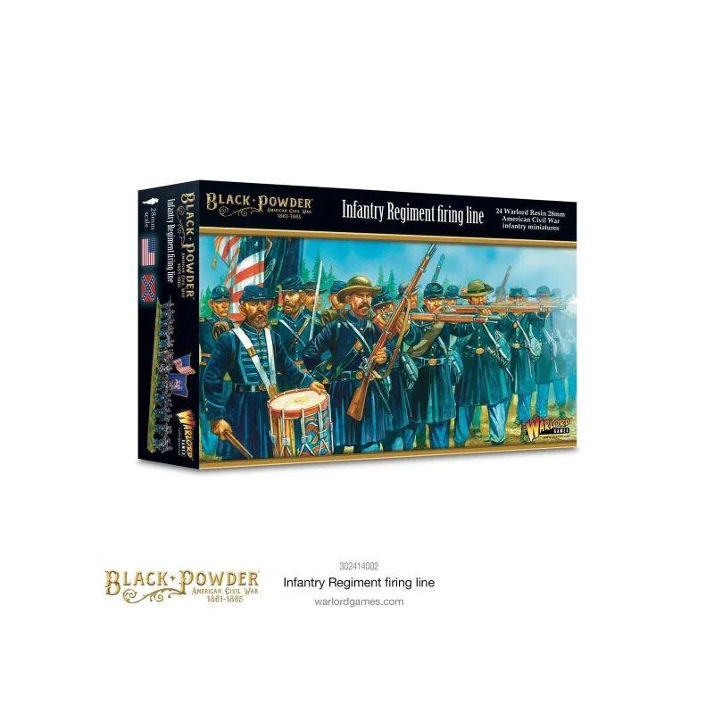 ACW Infantry Regiment (firing)