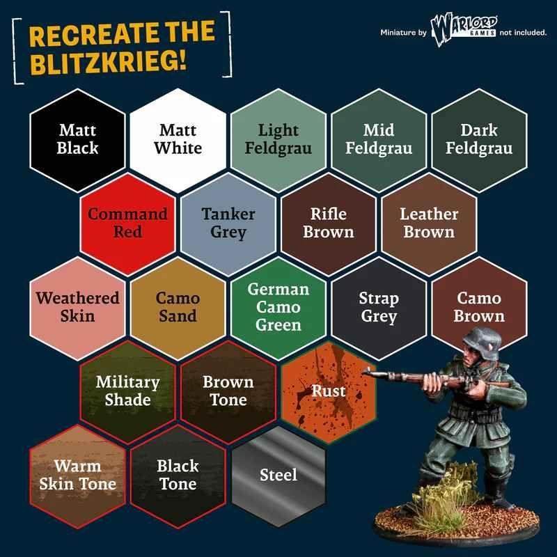 Army Painter  Historical: WWII German Paint Set