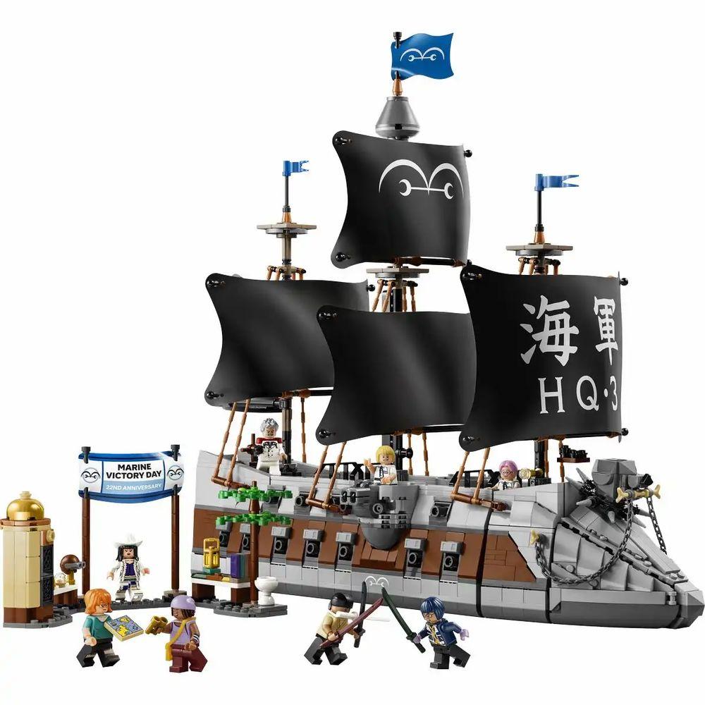 LEGO One Piece Garp's Marineschlachtschiff