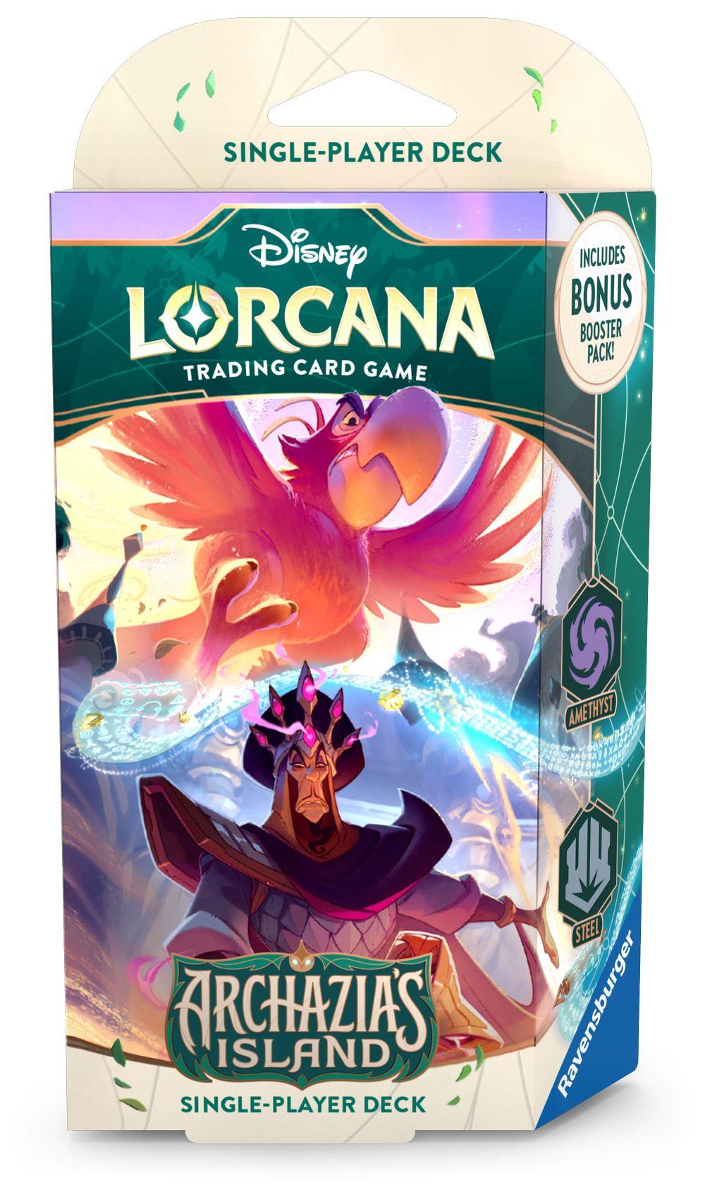 Disney Lorcana: Archazia's Island Starter Deck - Amethyst / Steel