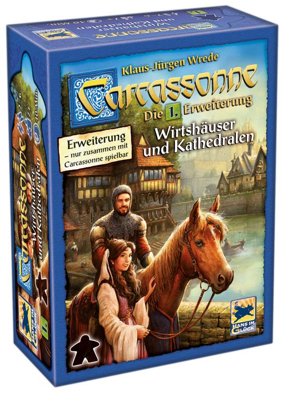 Carcassonne 2. Edition Erweiterung 1: Wirtshäuser & Kathedralen