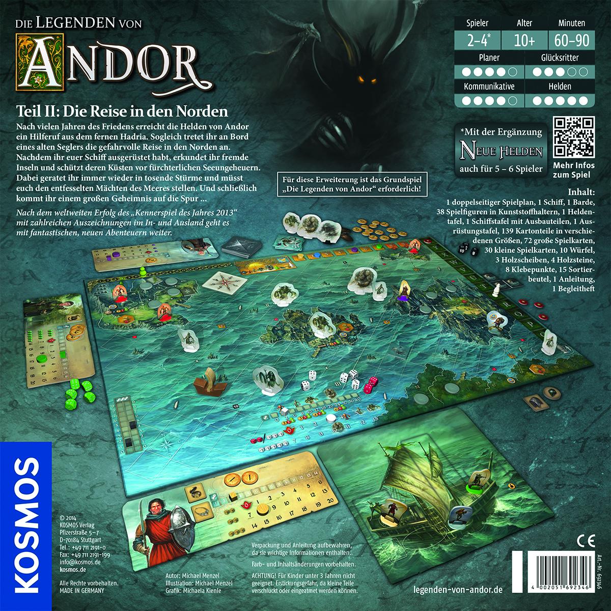 Die Legenden von Andor: Die Reise in den Norden - 2. Erweiterung Die Legenden von Andor: Die Reise in den Norden - 2. Erweiterung