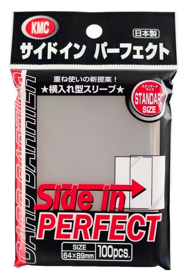 KMC Perfect Size Card Sleeves clear (Side-In)