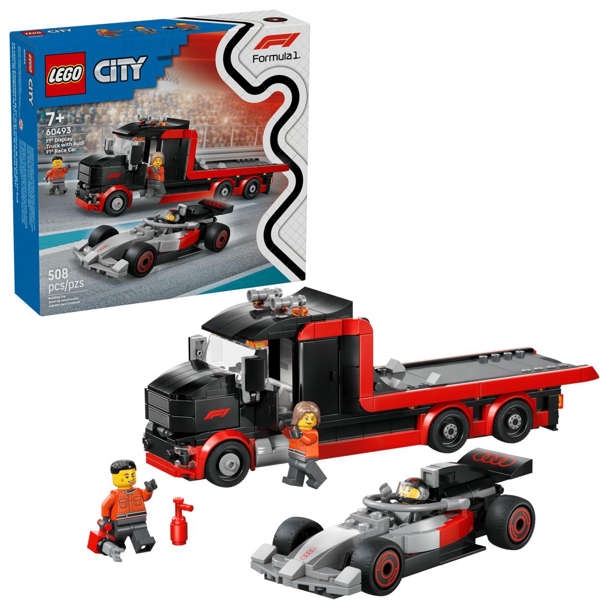 LEGO CITY F1 Truck mit Audi F1 Rennwagen