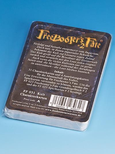 Freebooter's Fate Kult Charakterkarten #2 Freebooter's Fate Kult Charakterkarten #2