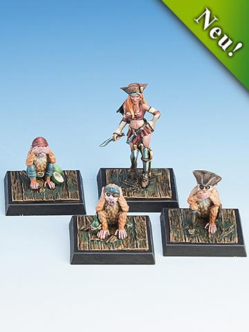 Miss Monkeypenny & Affen Miss Monkeypenny & Affen