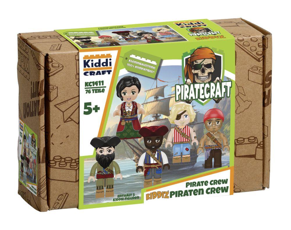Kiddicraft KC1411 KIDDIZ Figuren-Pack: Piraten Crew