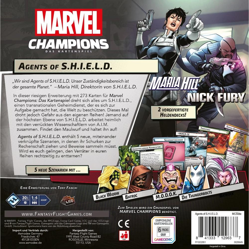Marvel Champions Das Kartenspiel - Agents of S.H.I.E.L.D Marvel Champions Das Kartenspiel - Agents of S.H.I.E.L.D