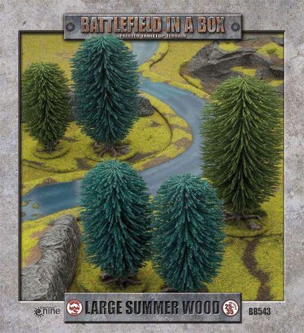 Battlefield in a Box - Large Summer Wood (x1) - 30mm Battlefield in a Box - Large Summer Wood (x1) - 30mm