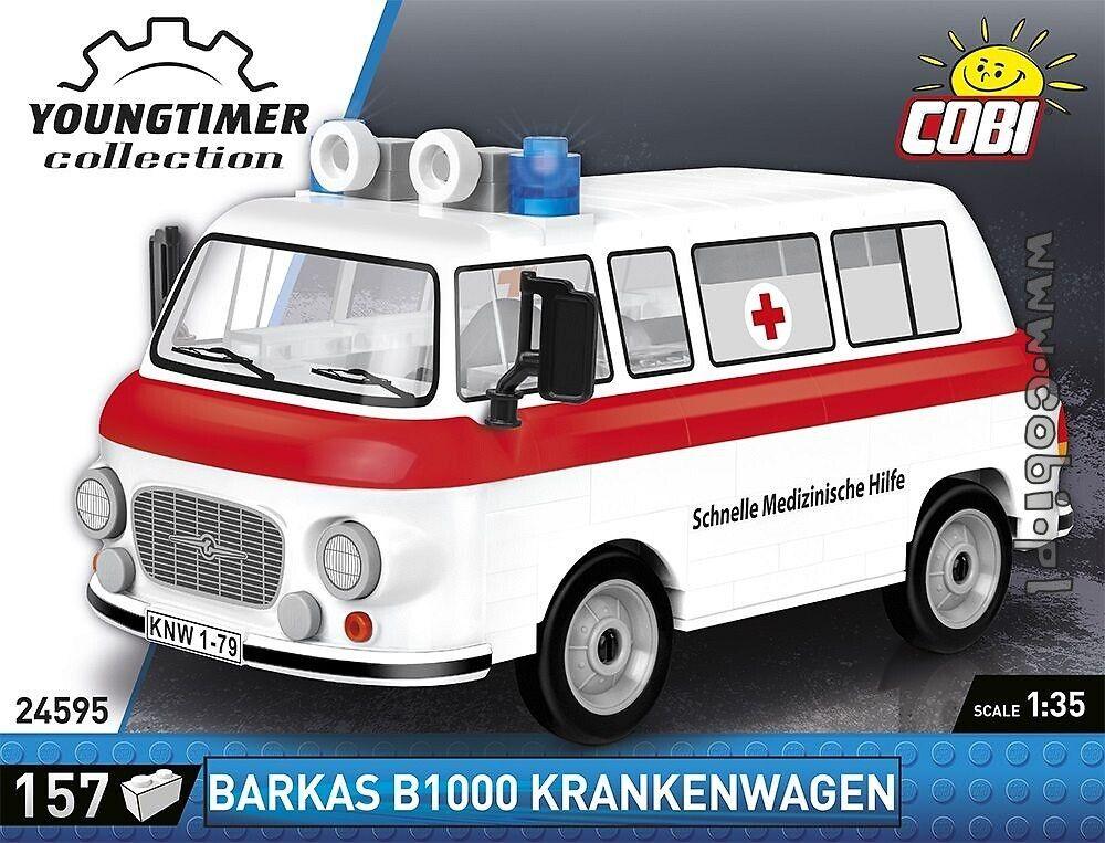 Cobi Youngtimer Barkas B1000 Krankenwagen