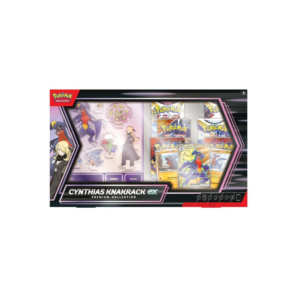 Pokémon Cynthias Knakrack-ex Premium-Kollektion Pokémon Cynthias Knakrack-ex Premium-Kollektion