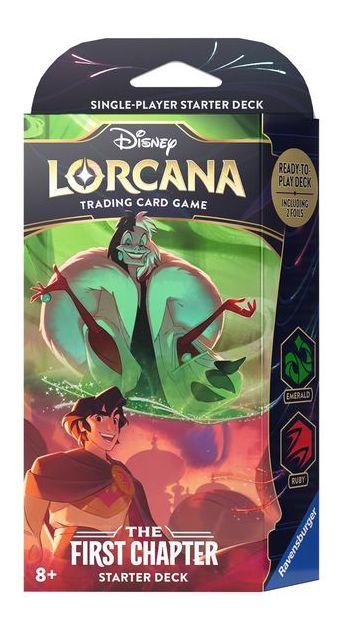 Disney Lorcana - The First Chapter- Starter Emerald Ruby (englisch)