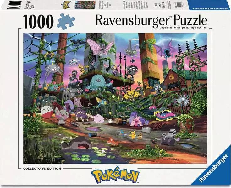Puzzle 1000 Teile - Pokémon - Blitza und das wiedergewonnene Kraftwerk