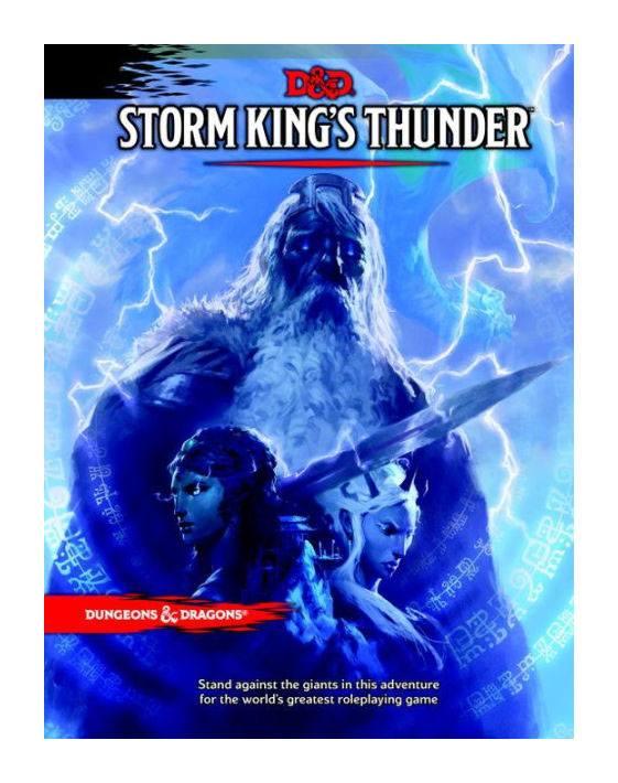 D&D Next Adventure Storm King's Thunder