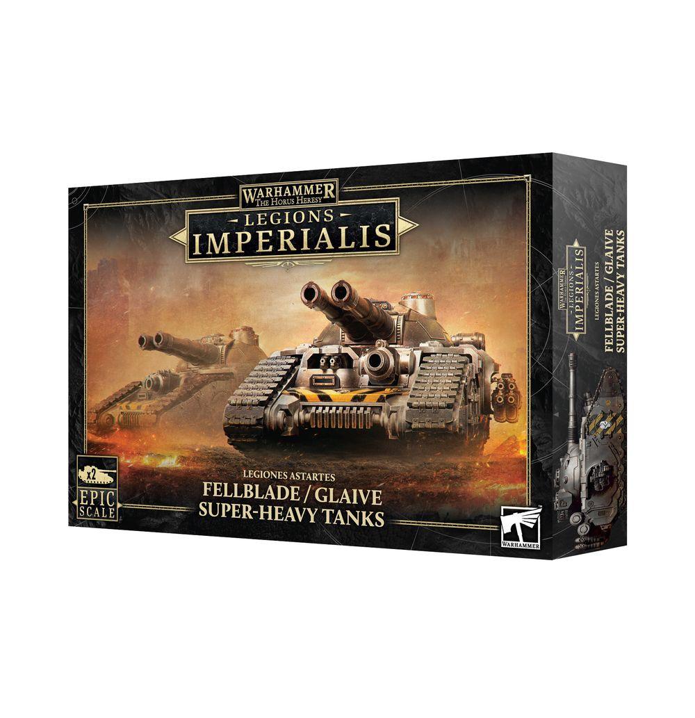 Legions Imperialis: Fellblade / Glaive Super-Heavy Tanks
