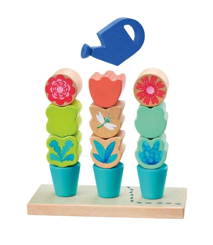 TULIP'S GARDEN by SELECTA® Kleinkindwelt: Steckspiel Blumen, 14 Teile TULIP'S GARDEN by SELECTA® Kleinkindwelt: Steckspiel Blumen, 14 Teile