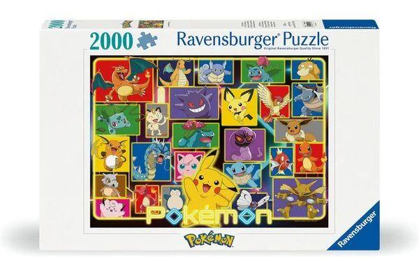 Leuchtende Pokémon (2000 Teile)